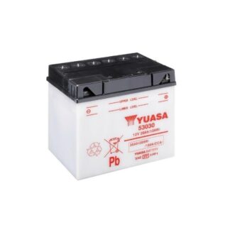 Yuasa 53030 12V Yumicron Battery Acid Attached