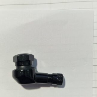Valve tubeless metal 90 degree Black