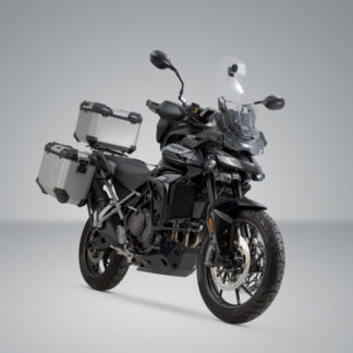 Adventure set luggage Silver. Triumph Tiger 900/GT/Rally/Pro (19-23).