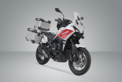Adventure set luggage Silver. Moto Morini X-Cape (21-).