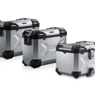 Adventure set luggage Silver. Tiger 1200 Rally / GT Explorer (22-).