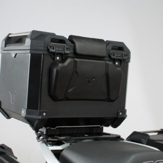 TRAX ADV top case passenger backrest For TRAX ADV top case. Black.