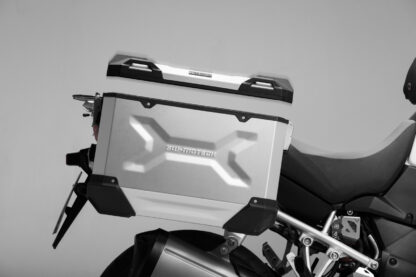 TRAX ADV M Side case. Aluminum. 37 l. Right. Silver.