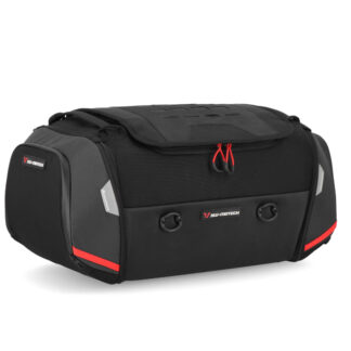 PRO Rackpack tail bag 1680D Ballistic Nylon. Black/Anthracite. 32-42 l.