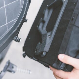 Legend Gear side bag LC1 - Black Edition 9.8 l. For left SLC side carrier.