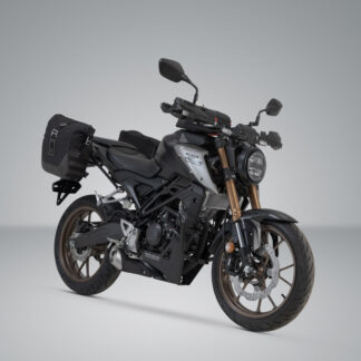 Legend Gear side bag system LC Black Edition Honda CB300R (18-) / CB125R (18-).
