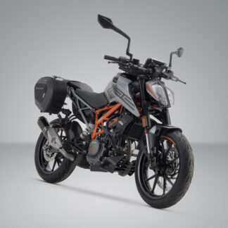 PRO BLAZE H saddlebag set Black. KTM 125 / 390 Duke (17-23).
