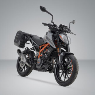 Legend Gear side bag system LC Black Edition KTM 125 Duke (21-).