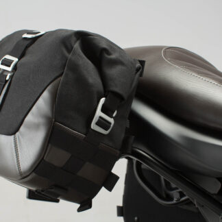 Legend Gear side bag system LC Black Edition Suzuki SV650 ABS (15-) / SV650 X (18-).