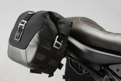 Legend Gear side bag system LC Black Edition Suzuki SV650 ABS (15-) / SV650 X (18-).
