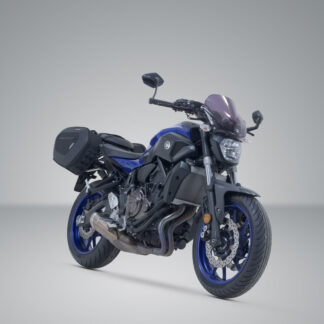 PRO BLAZE saddlebag set Black. Yamaha MT-07/Moto Cage/Tracer.