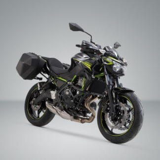 URBAN ABS side case system 2x 16.5L. Kawasaki Z650 (16-) / Ninja 650 (16-).