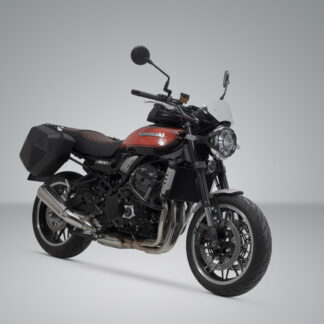 URBAN ABS side case system 2x 16.5L. Kawasaki Z900RS/ Cafe/ SE, 50th Anni.