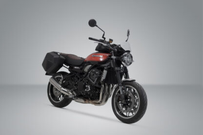 URBAN ABS side case system 2x 16.5L. Kawasaki Z900RS/ Cafe/ SE, 50th Anni.