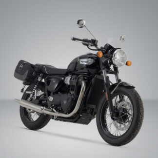 Legend Gear side bag system LC Triumph Bonneville / T100 (04-16).