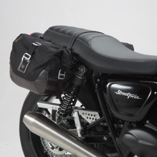Legend Gear side bag system LC Black Edition Triumph Street Twin (16-) / Cup (16-).