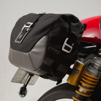 Legend Gear side bag system LC Triumph Thruxton 1200/R (16-19), TFC (18-).