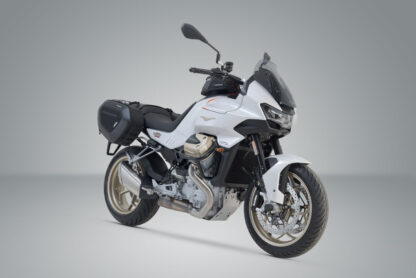 PRO BLAZE saddlebag set Black. Moto Guzzi V100 Mandello/S, Stelvio.