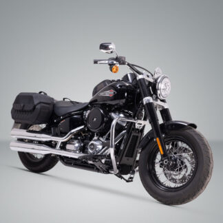 Legend Gear side bag system LH1/LH1 2x 19,5 l. Softail StrBob (17-), Standard (20-).