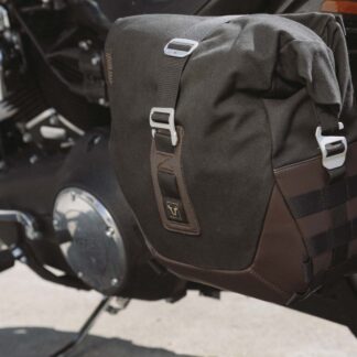 Legend Gear side bag system LC Black Edition Harley-Davidson Dyna Low Rider, Street Bob.