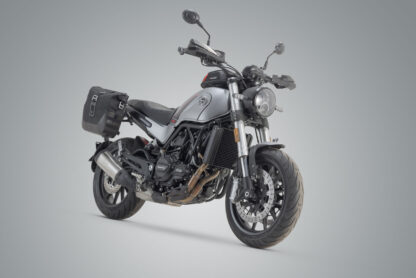 Legend Gear side bag system LC Black Edition Benelli Leoncino 500 (17-) / 500 Trail (18-).