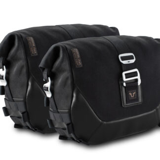 Legend Gear side bag system LC Black Edition Triumph Thruxton 1200/R (16-19), TFC (18-).