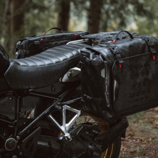 SysBag WP L with right adapter plate 27-40l. Waterproof. For side carriers/carriers