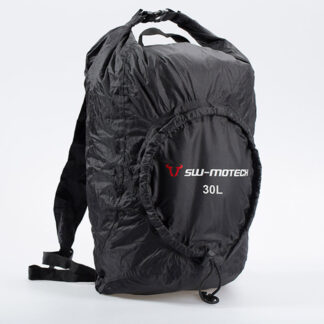 Flexpack backpack 30 l. Black. Water-resistant. Foldable.