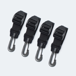 Strap set Slipstream Width: 20 mm. Length: 2x 37 cm and 2x 70 cm.