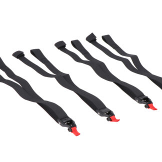 Strap set 4 x. For the PRO tail bag. Hook on one side.
