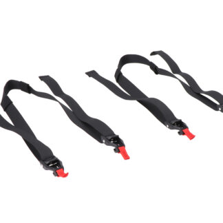 Strap set 2 x. For PRO tail bag. Hooks on both sides.