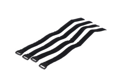 Velcro strap set 4 pieces. With plastic loop. For PRO Rackpack