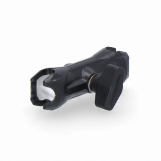 Pivoted socket arm Black. 3 Inch / 7.62 cm.
