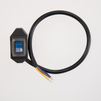 EVO high beam switch for cockpit For high beam. Bright blue.