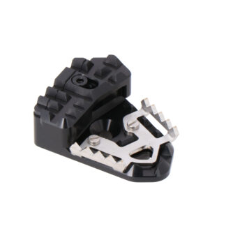 Brake pedal extension Black. Triumph Tiger 900 Rally/Pro, Voge 650 DSX.