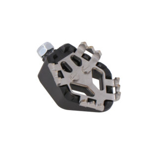 ADVENTURE step for brake pedal Black/Silver.