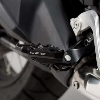 Footrest extension Black Honda CRF 1000L/Adv Sports, CRF1100L AS