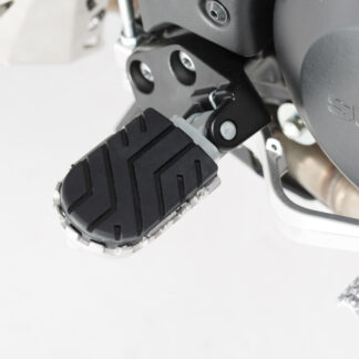 ION footrest kit Silver Aprilia, BMW, Suzuki models