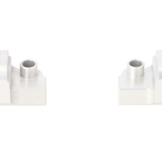 Mounting kit for EVO footrest Silver. Aprilia Tuareg 660 (21-).