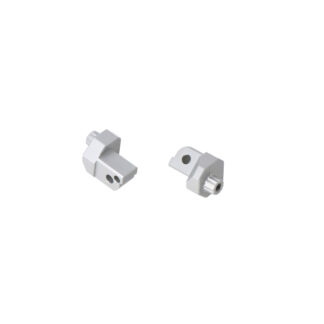 Mounting kit for EVO passenger footrest Silver Harley-Dav Pan America, BMW R 1300 GS