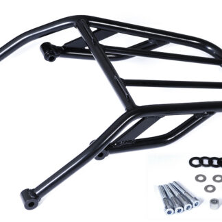 Top rack Tubular steel. Black. Yamaha XT 600 (90-03).