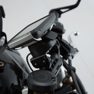 GPS mount for handlebar Black Triumph Speed Triple 1050 (10-)