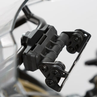 GPS mount for crossbar Ø 13/16 mm Black.