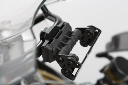 GPS mount for crossbar Ø 13/16 mm Black.