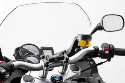 GPS mount for handlebar Black. Shock absorbent.