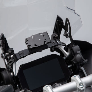 GPS mount for cockpit Black. BMW R 1200 GS (12-18), R 1250 GS (18-).