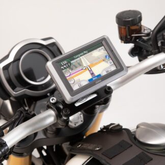 GPS mount for handlebar Black Honda / Suzuki / Triumph models
