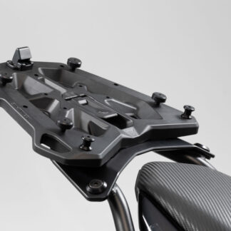 Adapter plate for STREET-RACK For Givi/Kappa with Monokey. Black.