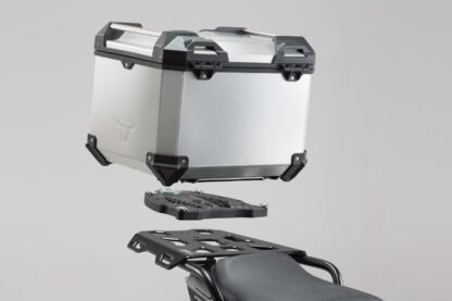 TRAX ADV top case system Silver Ducati Multistrada 1200 / S (15-17)