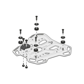 TRAX ADV top case system Black. BMW F 900 GS (23-).